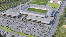 הדמיית המגרש החדש, צילום: דוברות עיריית חדרה